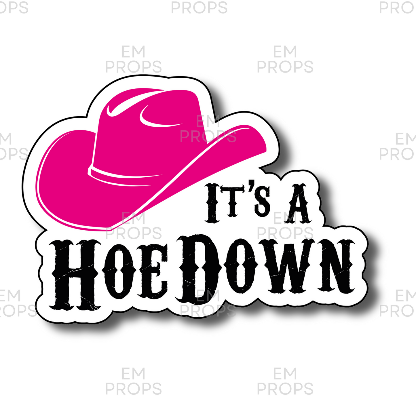 IT'S A HOEDOWN