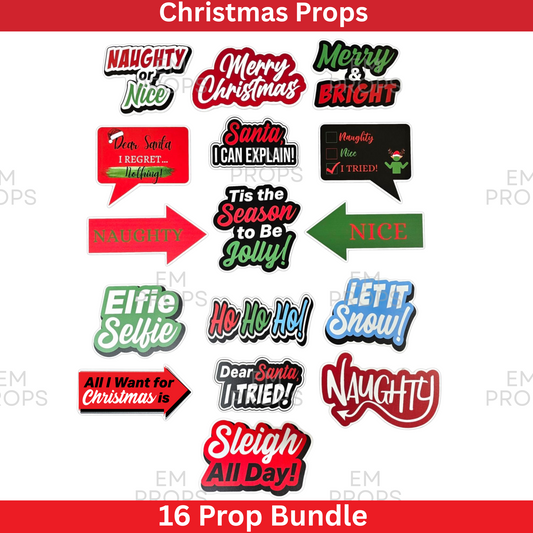 16 Christmas Prop Bundle